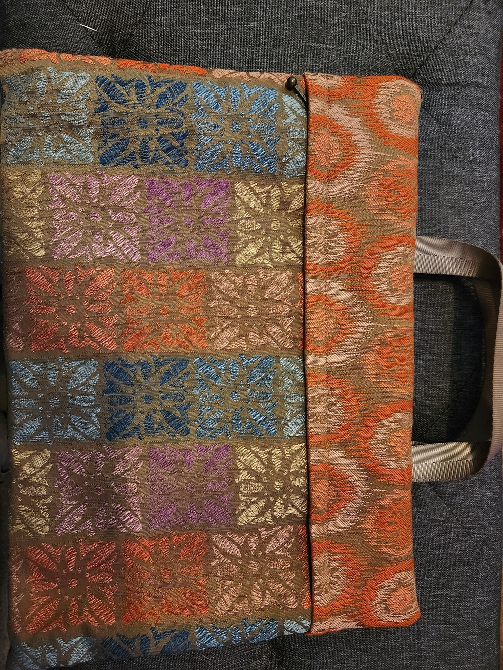 Maruca Multicolor Patterned Tote Bag